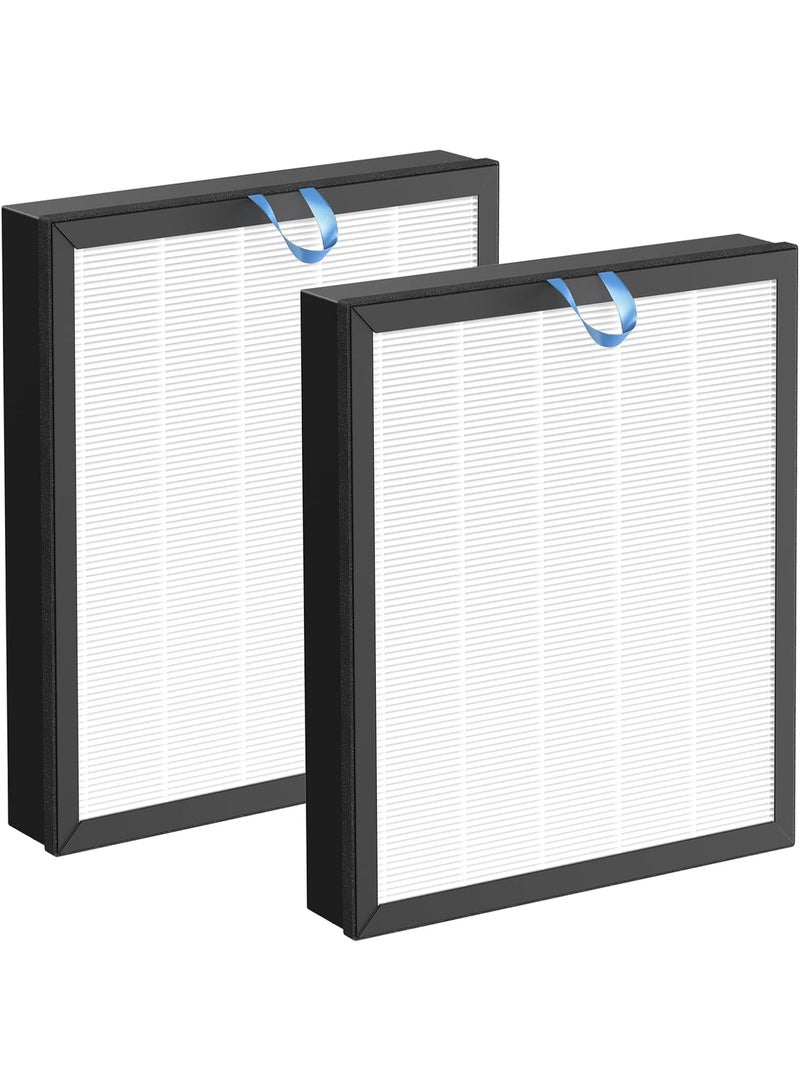 Vital 100S Filter Compatible with LEVOIT Vital 100S Smart WiFi Air Purifie-r, 3-in-1 True HEPA, High-Efficiency Activated Carbon Pre-Filter, Vital 100S-P, Vital 100S-RF, 2 Pack - Image 1